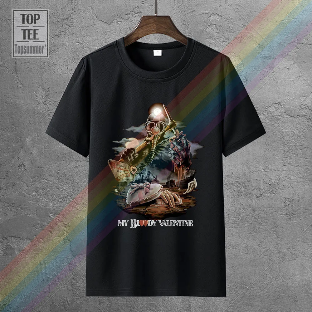 

My Bloody Valentine Homme T Shirt Hip Hop Clothing T Shirts 3D Print T-Shirt O Neck T-Shirts For Men