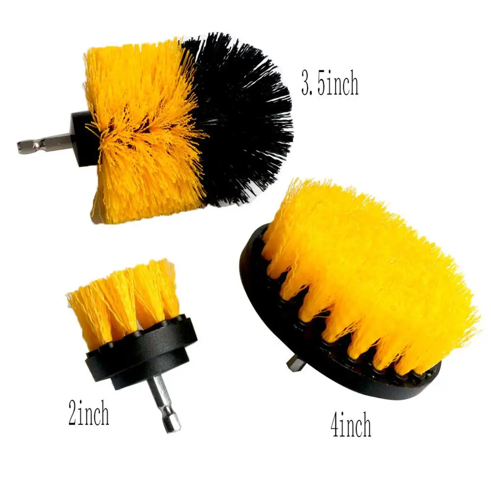 11 шт. сверлильная щетка для чистки поверхностей ванной комнаты ванна душевая