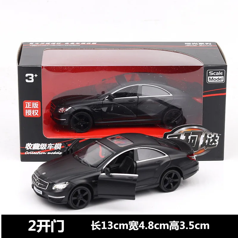 

Bisney 1:36 Benz CLS Die Cast Metal Alloy Car Pull Back Luxury Car Model Products Coupe Cake Coffee Table Decoration Kids Toys