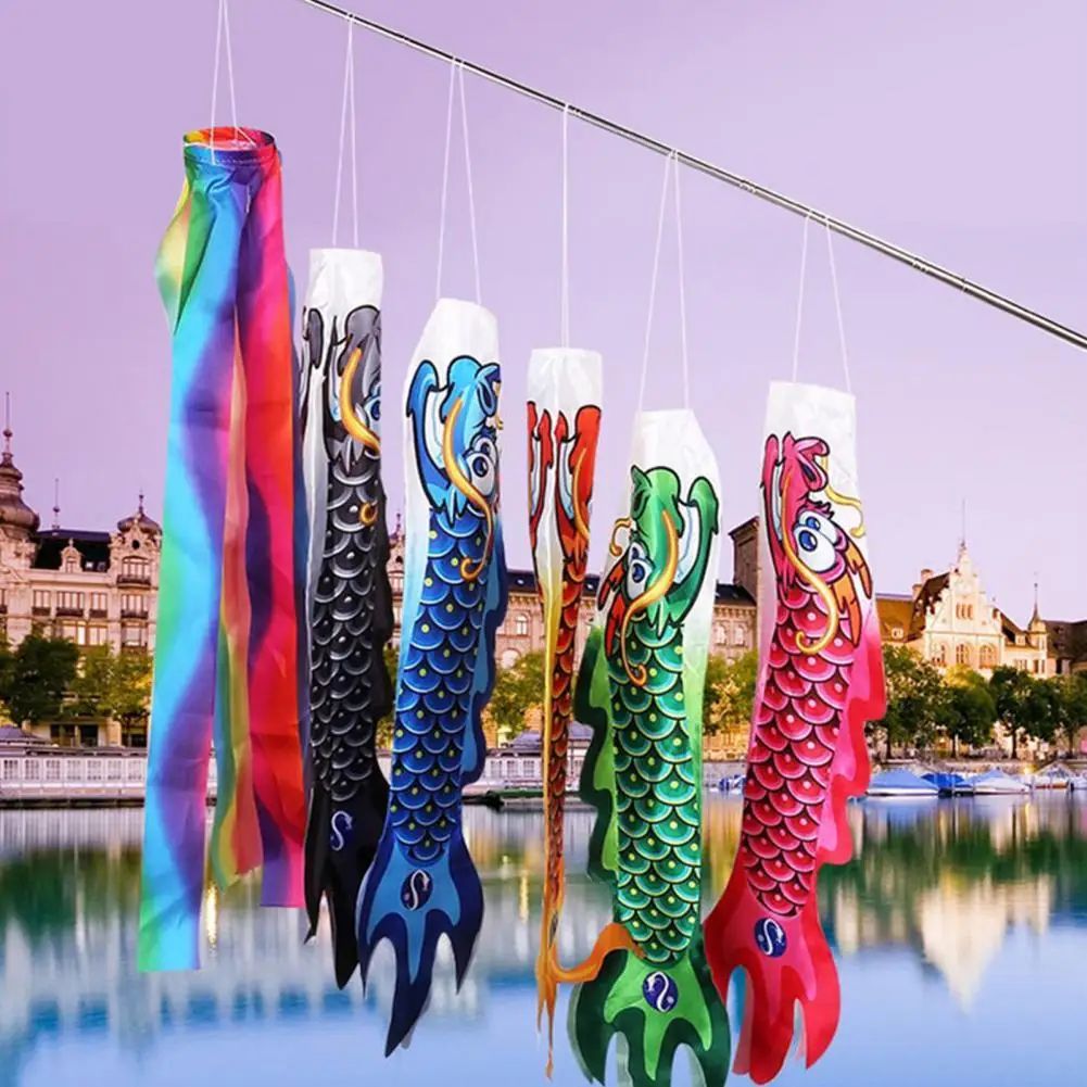 Складной тканевый флаг с рисунком дракона яркий цветной для дома крыльца