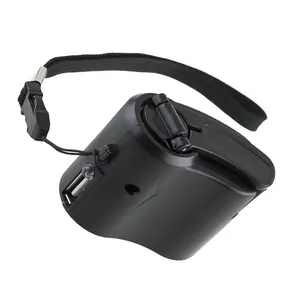 mini compact hand crank charger manual generator mobile phone emergency charger usb charger stay connected free global shipping
