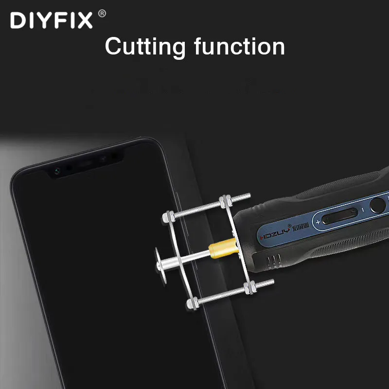 Электрическая машина DIYFIX 3 в 1 для удаления клея с рамкой ЖК экрана шерстяной