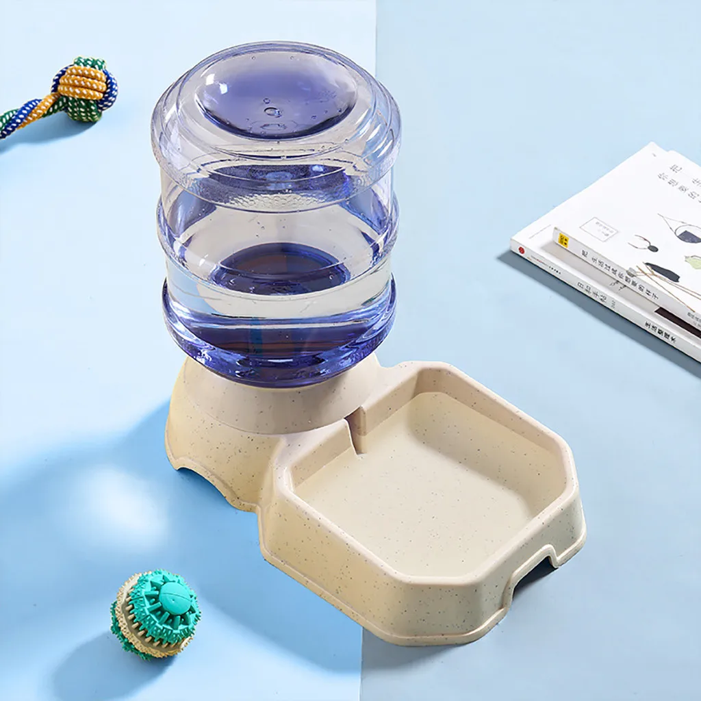 Гравитационный дозатор воды для домашних животных л автоматическая кормушка