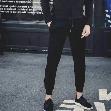 Youpin Men Autumn Winter Sports Pants Casual Plus Velvet Warm Jogging Sweatpants Elastic Waist trousers | Обустройство дома