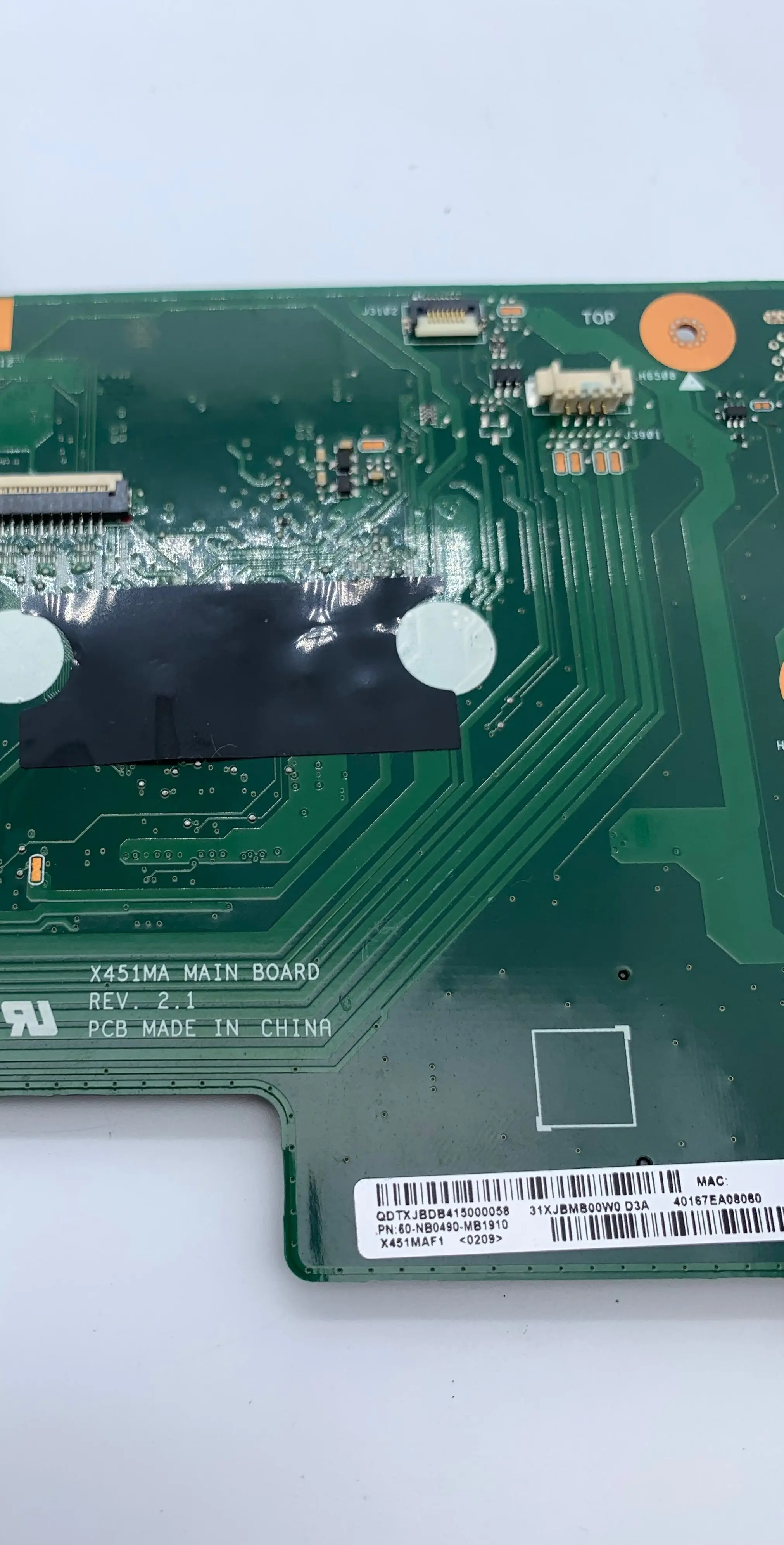 

X451MA Laptop motherboard for ASUS X451MA F451M original mainboard N2920 CPU