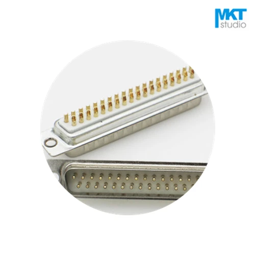 

100Pcs Male/Female Wire Welding Solder Type Solid Needle Straight Pin DB37 DP37 D-sub PCB Mount VGA Connector Socket