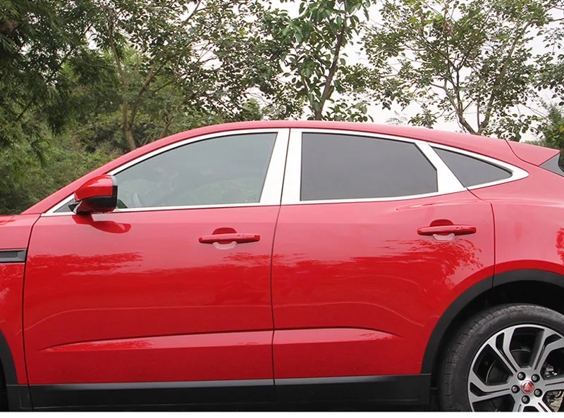 Рамка с полосками для JAGUAR ePACE украшение автомобильных окон | Автомобили и