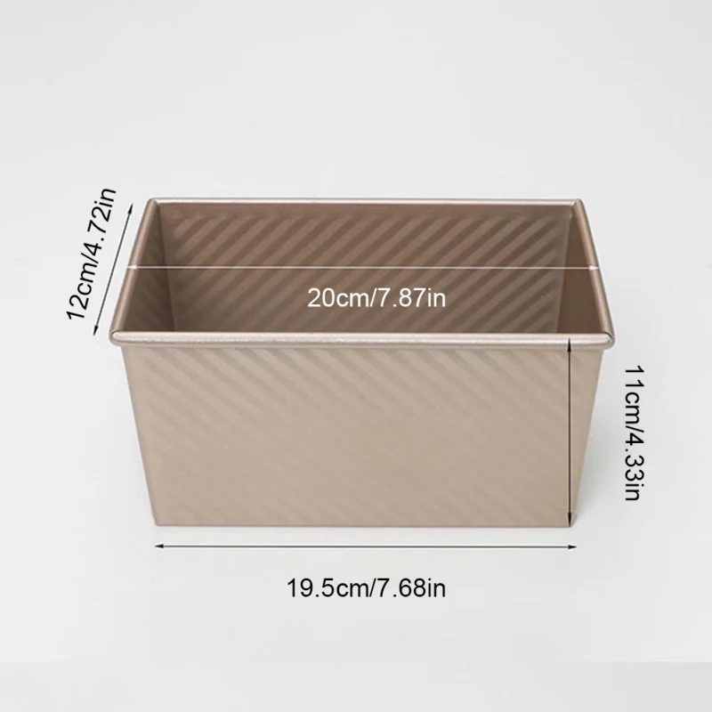 Бытовой гофрированный антипригарный тостер из золотистой углеродистой стали