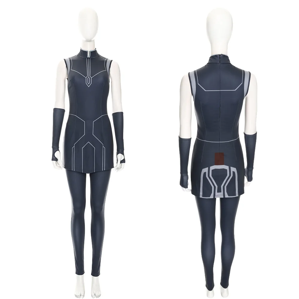 Ahsoka Tano Косплей Костюм Хэллоуин клон войны супергерой женщина наряд причудливый