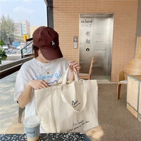 high capacity shoulder bag casual ecobag all match storage literature and art shoppers handbags shopping bags special purpose