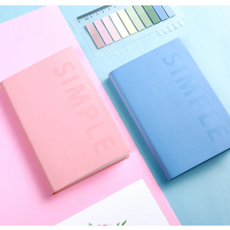 

Pocket Notebook A6 Agendas Simple Self-filling Planner Organzier Daily Plan Weekly Monthly Journal Diary Notepad School Supplies