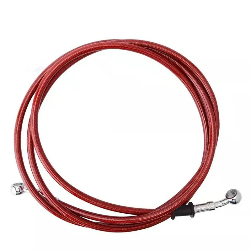 

1pcs car Accessories Motorcycle braided brake clutch oil hose line pipe cable 1800mm-2200mm motorcycle brake oil pipe