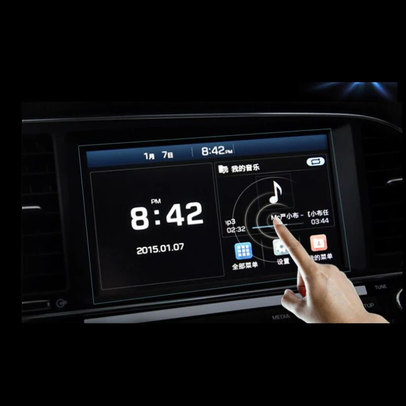 Для baojun 530 2018 2020 Стайлинг автомобиля пленка для экрана GPS навигации стекло