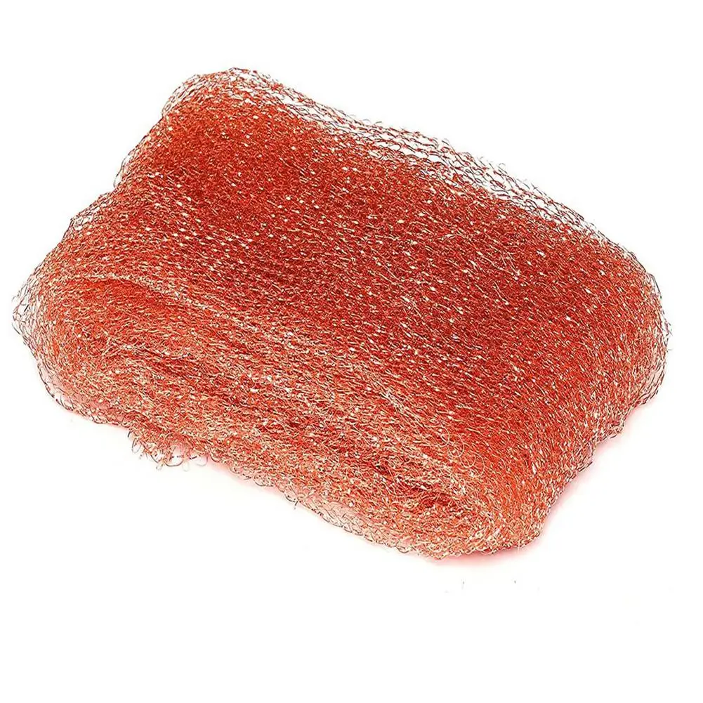 

5-дюймовая вязаная медная сетка для использования в природе, медная сетка для грызунов, сетка для наружного сада