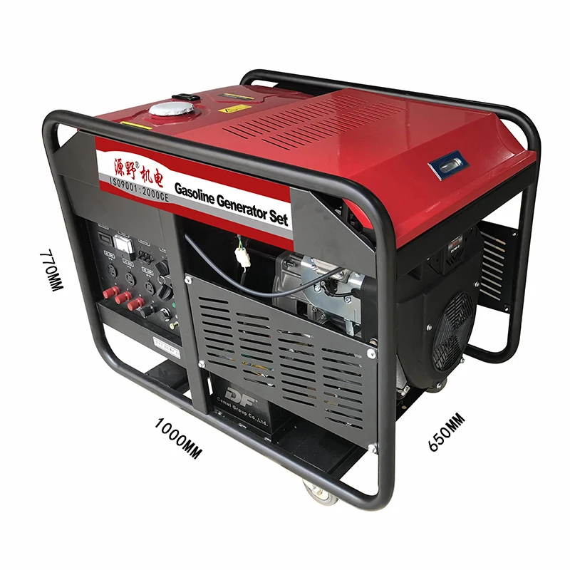 

Yuanye 3kW small household double cylinder gasoline 4/5/6/8/10/12/15kW kW generator 220V380V