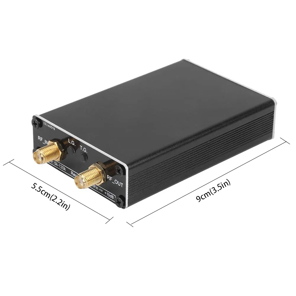 

Stock-- Hand Held Spectrum Analyzer USB 35-4400M Signal Source RF Frequency Domain Black Analysis Tool Tracking Source Module