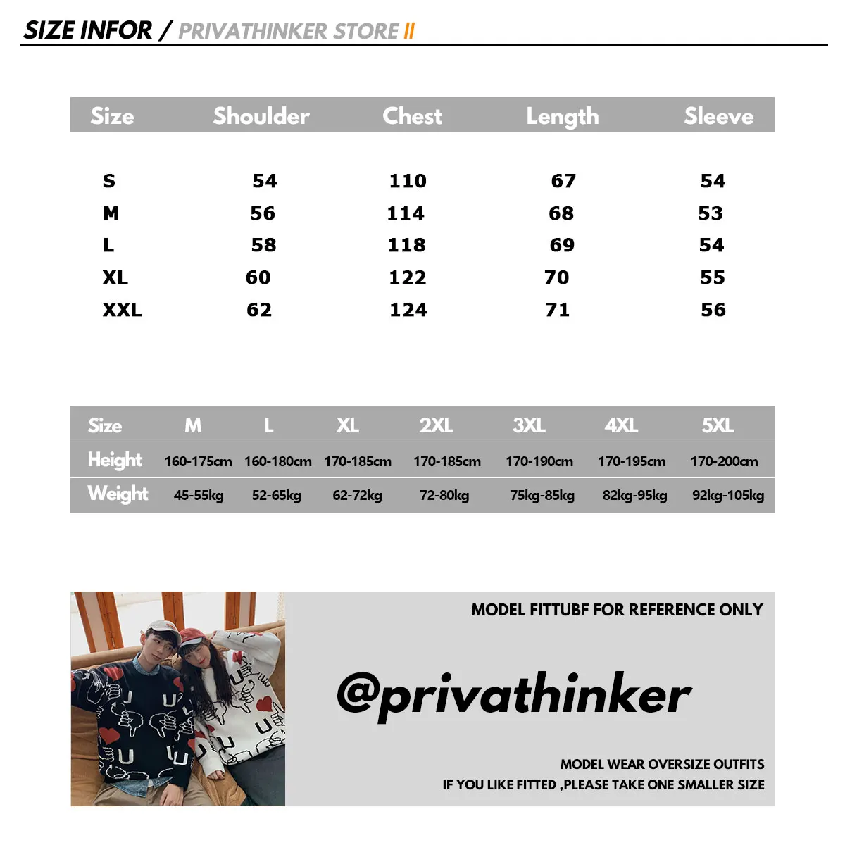 Privathinker Woman Letter Christmas Korean Pullovers Clothes Couple Autumn Winter Thicken Knitted Sweater Men Teen 2020 Sweaters | Женская