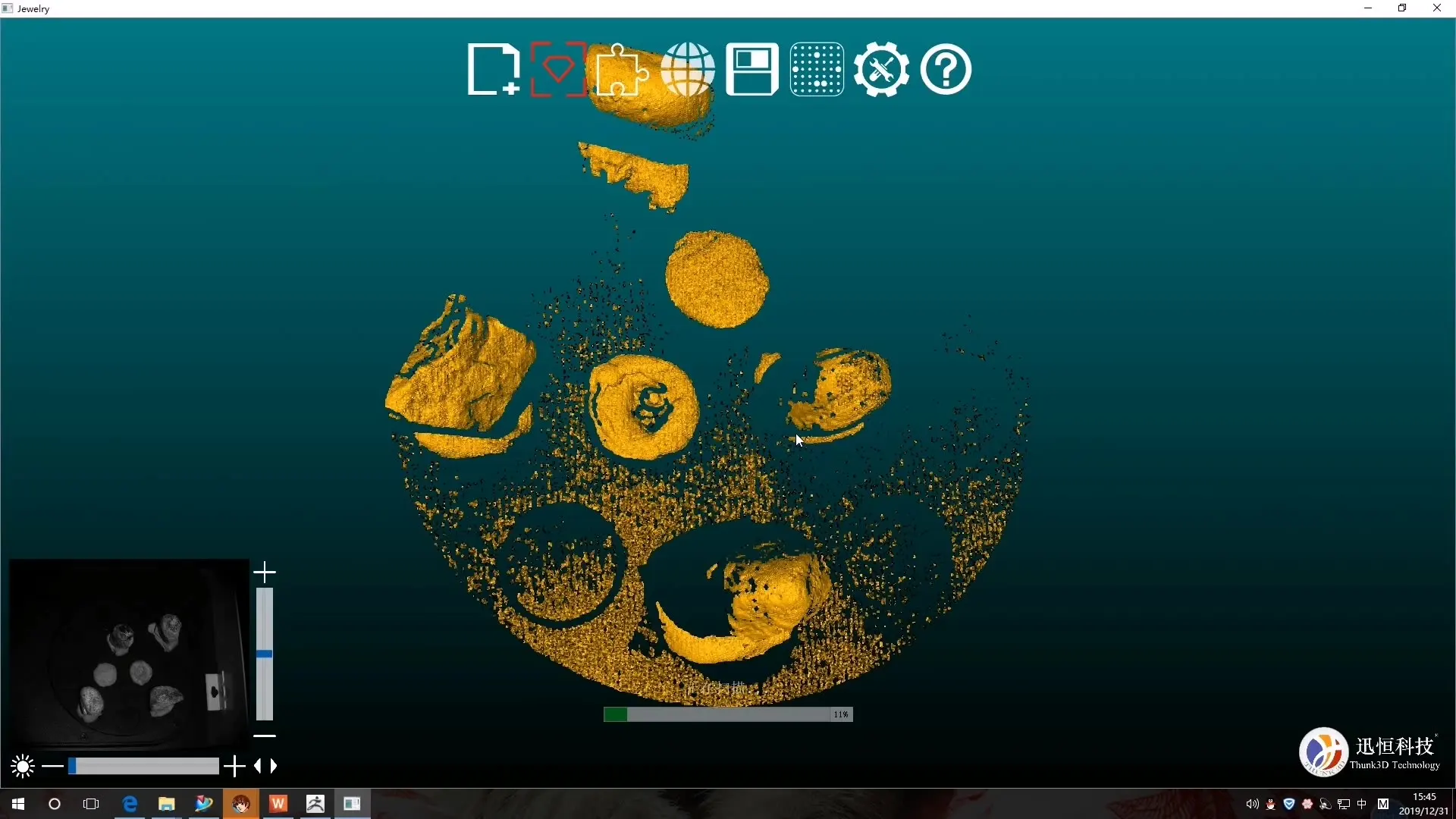 

3D Scanner for Archaeology Stones and Bones