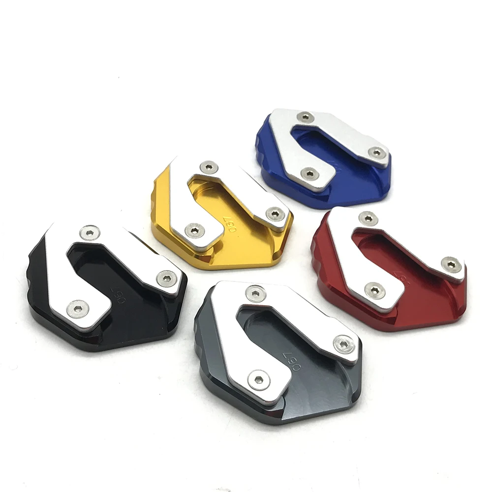 

Для YAMAHA MT09 TRACER MT-09 XSR 900 мотоцикл алюминиевая подставка для ног боковая стойка расширения увеличитель система стабилизации для крепления на ...