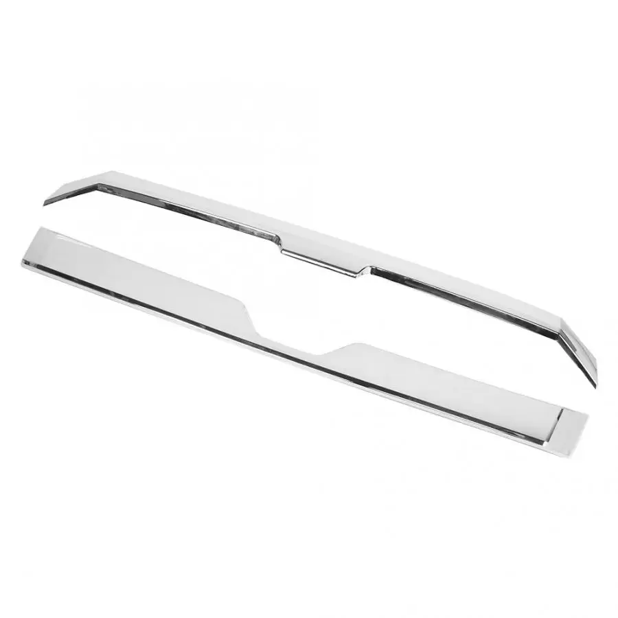 2 шт. Серебряная ABS Автомобильная решетка Накладка полоса подходит для toyota HiAce 2019