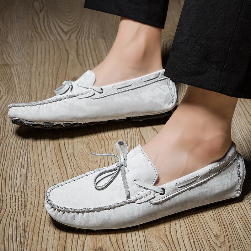 2019 Новая модная мужская обувь весенне-осенние стильные мужские лоферы удобная