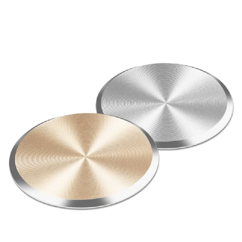 Оригинальная металлическая пластина круглая квадратная железная с адгезивом 3 м