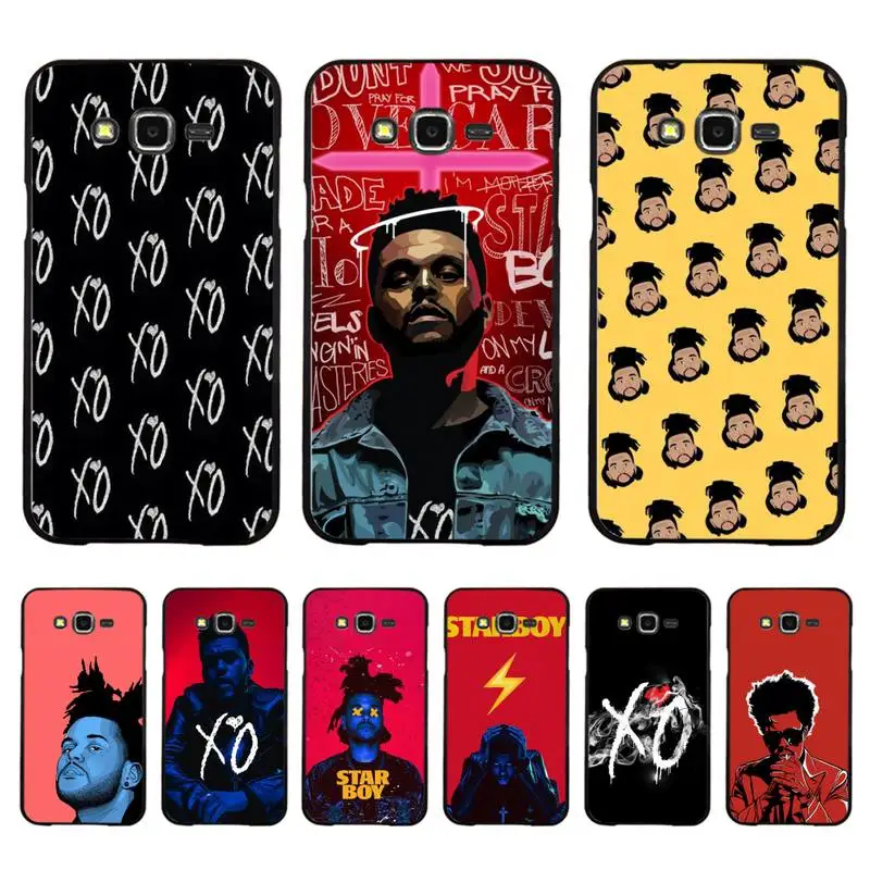 

The Weeknd XO Phone Case For Samsung Galaxy J4plus J6 J5 J72016 J7prime cover for J7Core J6plus Back Coque