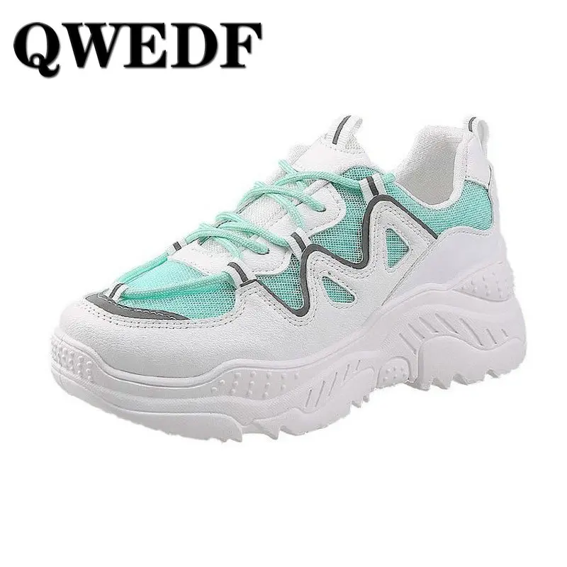Дышащая повседневная спортивная обувь Женская летняя Новинка Большие размеры