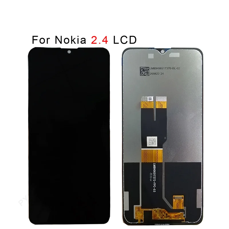 original for nokia 2 4 lcd display touch screen digitizer assembly digitizer phone replacement for nokia ta 1277 ta 1275 lcd free global shipping