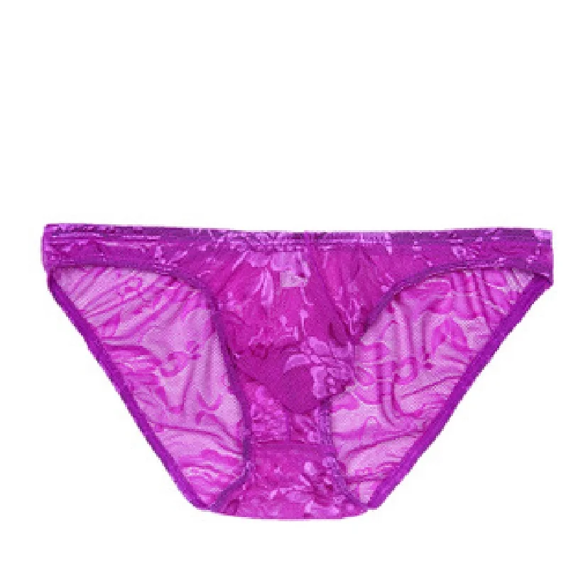 Мужские трусы из сетчатой пряжи кружевные воздухопроницаемое тонкое