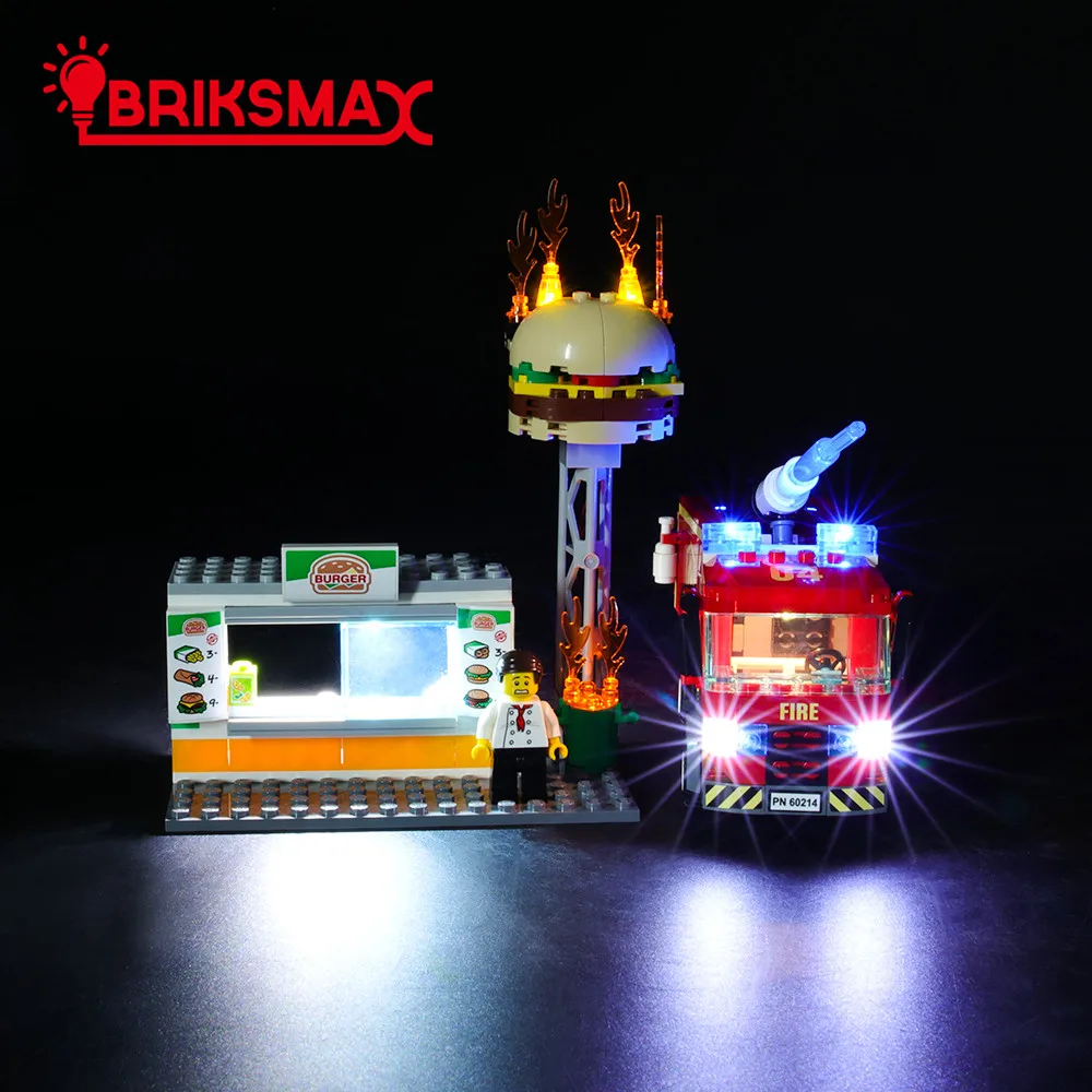 Комплект светодисветильник BriksMax для пожарной службы бургеров 60214 (модель в