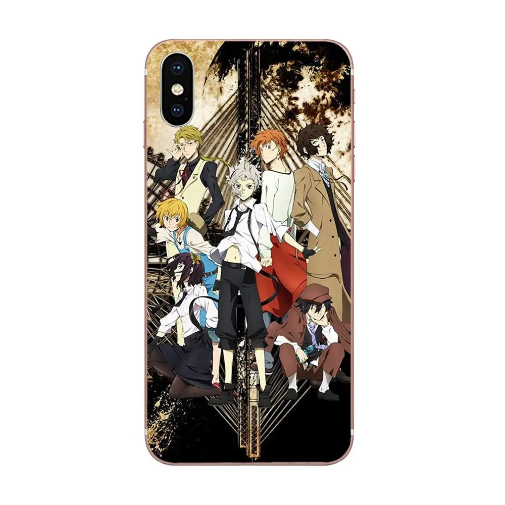 Jp Аниме бангоу страй собаки ТПУ популярный для Xiao mi 3 4 4C 4i 5 5s 5X6 6X8 SE Pro Lite A1 Max x 2 Note