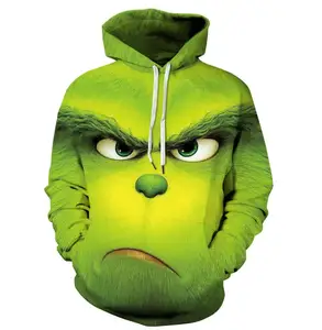 Унисекс Мужской Женский Уродливый Рождественский свитер для отдыха Забавный рождественский джемпер Grinch осень-зима большой размер верхняя одежда S-5XL