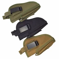 universal tactical concealed carry gun holster handgun pistol holster molle clip glock airsoft gun case holder waist hunting bag