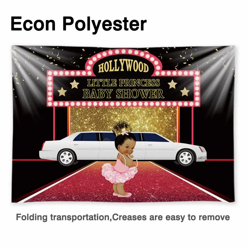 Allenjoy фото фон Маленький принц принцесса Голливуд баннер день рождения ребенка