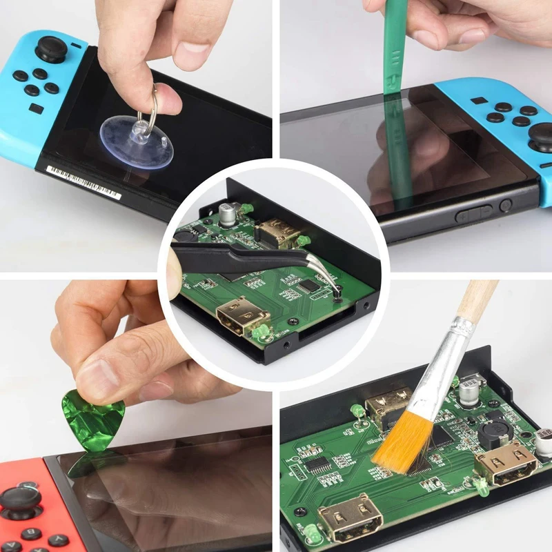 Triwing Screwdriver 17 In 1 Game Bit Repair Tool Kit Full Security For Switch Joycon Wii Nes Snes Ds Lite Gb | Инструменты