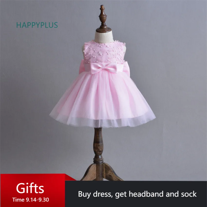HAPPYPLUS свадебное платье для маленьких девочек 2 года платья на день рождения 1 год