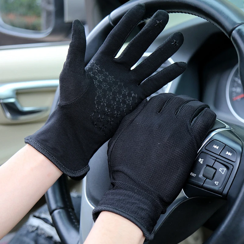 Мужские перчатки для вождения светильник бега езды на велосипеде спортивные