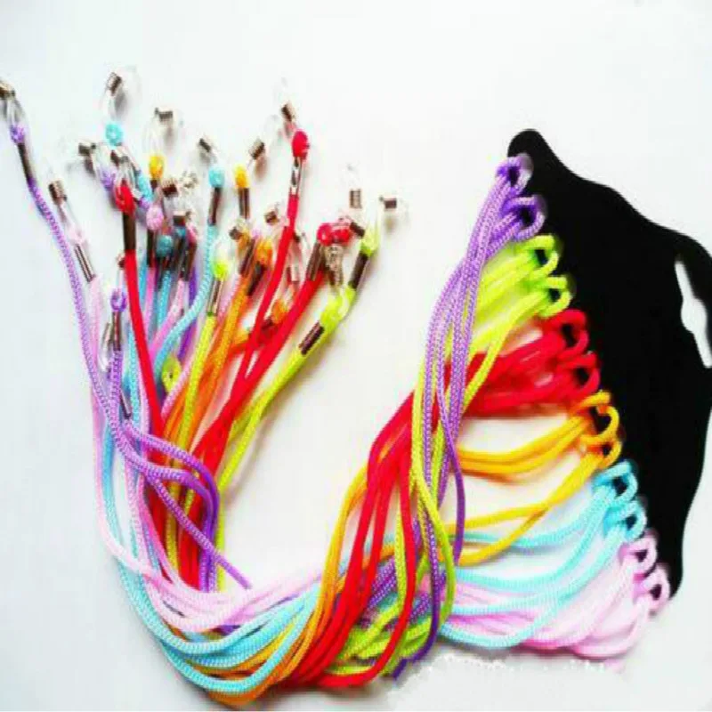 12 шт./лот цветной нейлоновый шнур для очков ремешок на шею держатель новых