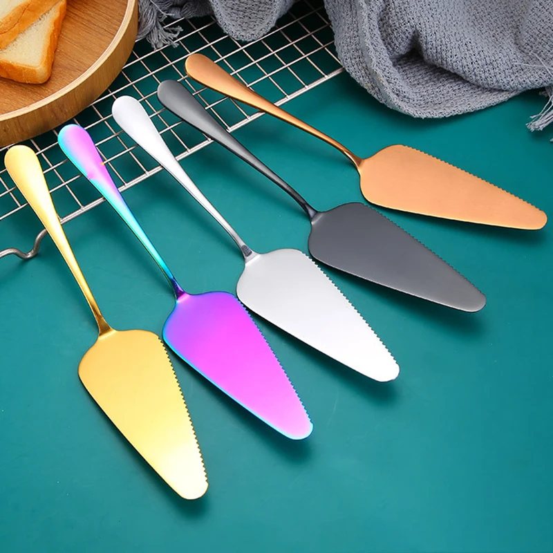 Лопата для торта из нержавеющей стали роскошные Десертные Вилки милая