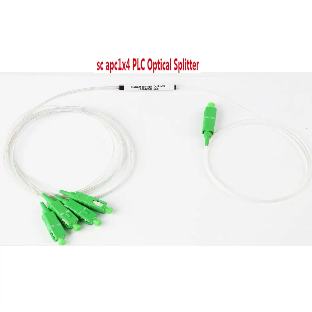 10-дневный SC APC PLC 1X4 разветвитель волоконно-оптический FTTH с плоский волновой Тип