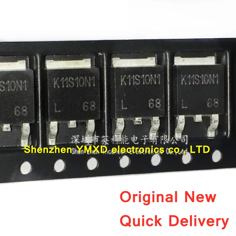 

10Pcs/Lot New TK11S10N1L K11S10N1 TO-252 MOS Field Effect Transistor n-channel 100V 11A