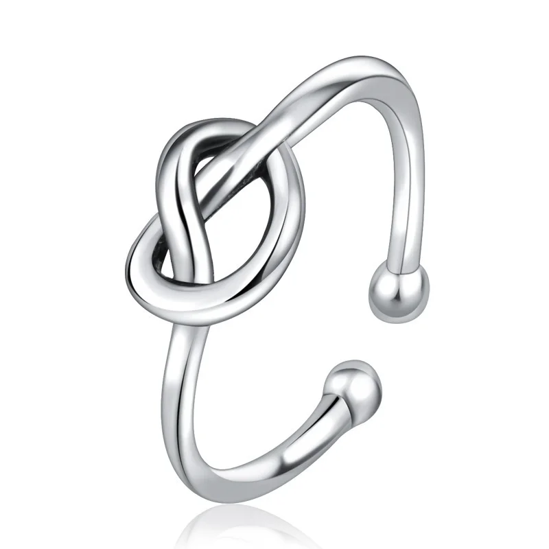 

Tied Knot Ring Sterling Silver Stacking Ring Sterling Silver Tied Knot Ring 925 Sterling Silver Jewellery Sterling Silver Ring