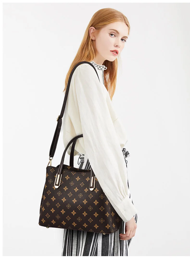 

2021 Hand Bag Women Bags High Quality Leather Handbag Totes Ladies Handbags Shoulder Crossbody Luxury Messenger