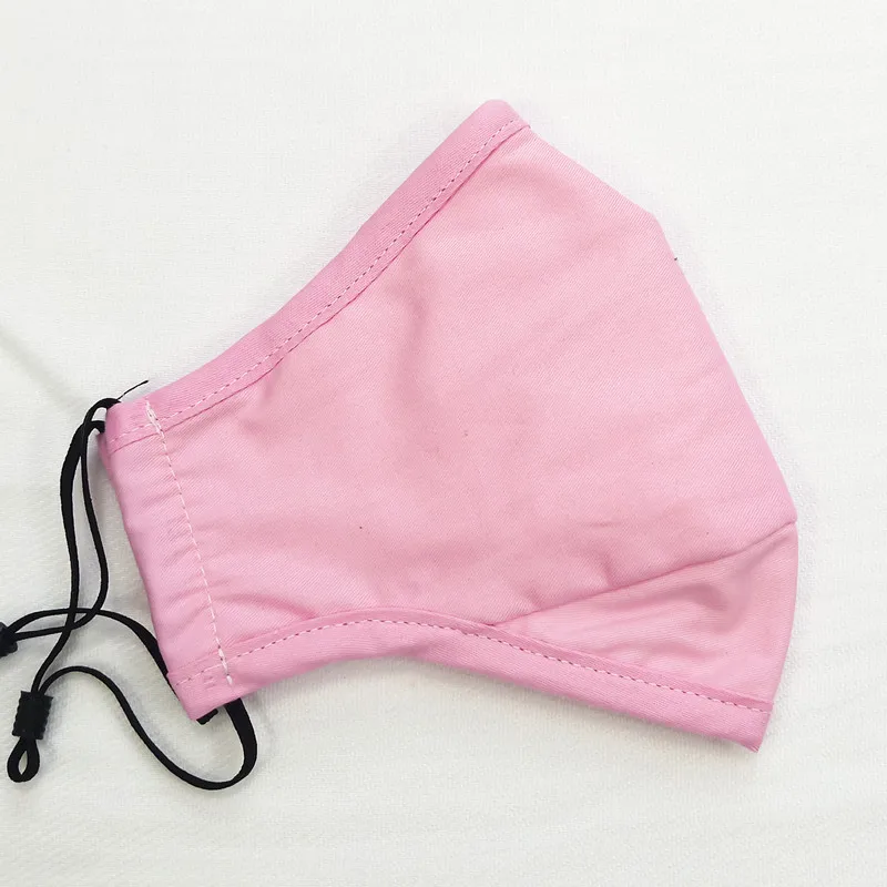 

Designer Washable Reusable Protective Face Mask Anti Dust Cotton Mouth Masks Pocket Adjustable Earloop Cloth Cover