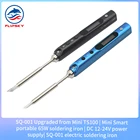 Версия SQ-001  Умный портативный мини-паяльник 65 Вт  Блок питания 12-24 В постоянного тока  Электрический паяльник SQ-001 iro