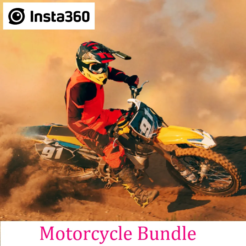 Pacote para um Câmera de Ação Motocicleta Monte um r x Profissional Esportes Acessórios Insta360 x2 –