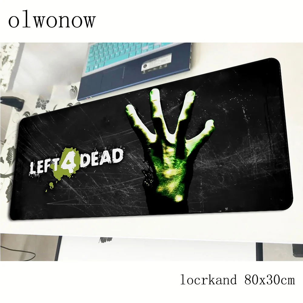 Коврик для мыши Left 4 Dead xl большой компьютерный геймерский коврик 800x300x2 мм
