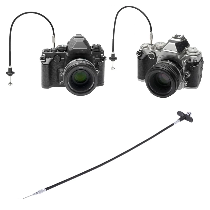 

40cm/70 cm/100cm Mechanical Shutter Release Control Cable For Digital Camera / Film Camera