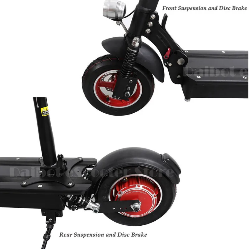 Складной Электрический Скутер 2 колеса электрические скутеры 10 '❈V 1000W